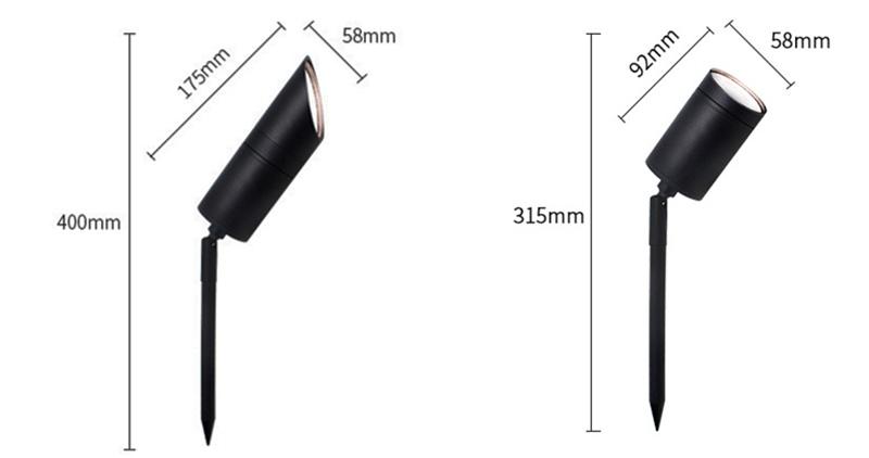 โคมไฟส่องต้นไม้ ปักดิน ราคาถูก MR16 GU10