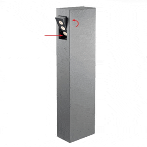 เสาไฟสนาม VOLA LED 3x3W