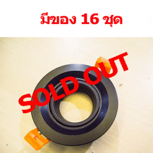 ดาวน์ไลท์ MR16 ปรับได้ สีดำ SPL057