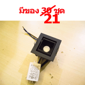 ดาวน์ไลท์-สีดำ-LED-3W-4000K-ปรับมุมได้-SPL068-ลดราคา-21set