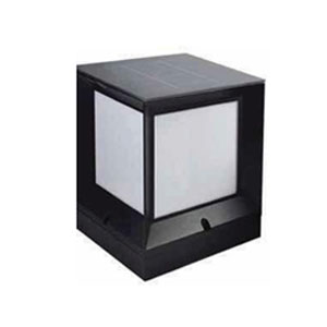 โคมไฟโซล่าเซลล์ SOLAR-BOR130-BK