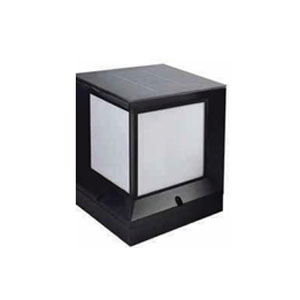 โคมไฟโซล่าเซลล์ SOLAR-BOR130S-BK