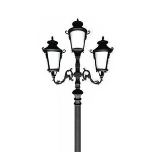 โคมไฟเสาสูง Light pole สไตล์คลาสสิค PT-RHS15521-H4.5