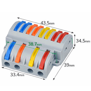 ข้อต่อสายไฟ-Quick-connector-SPL84